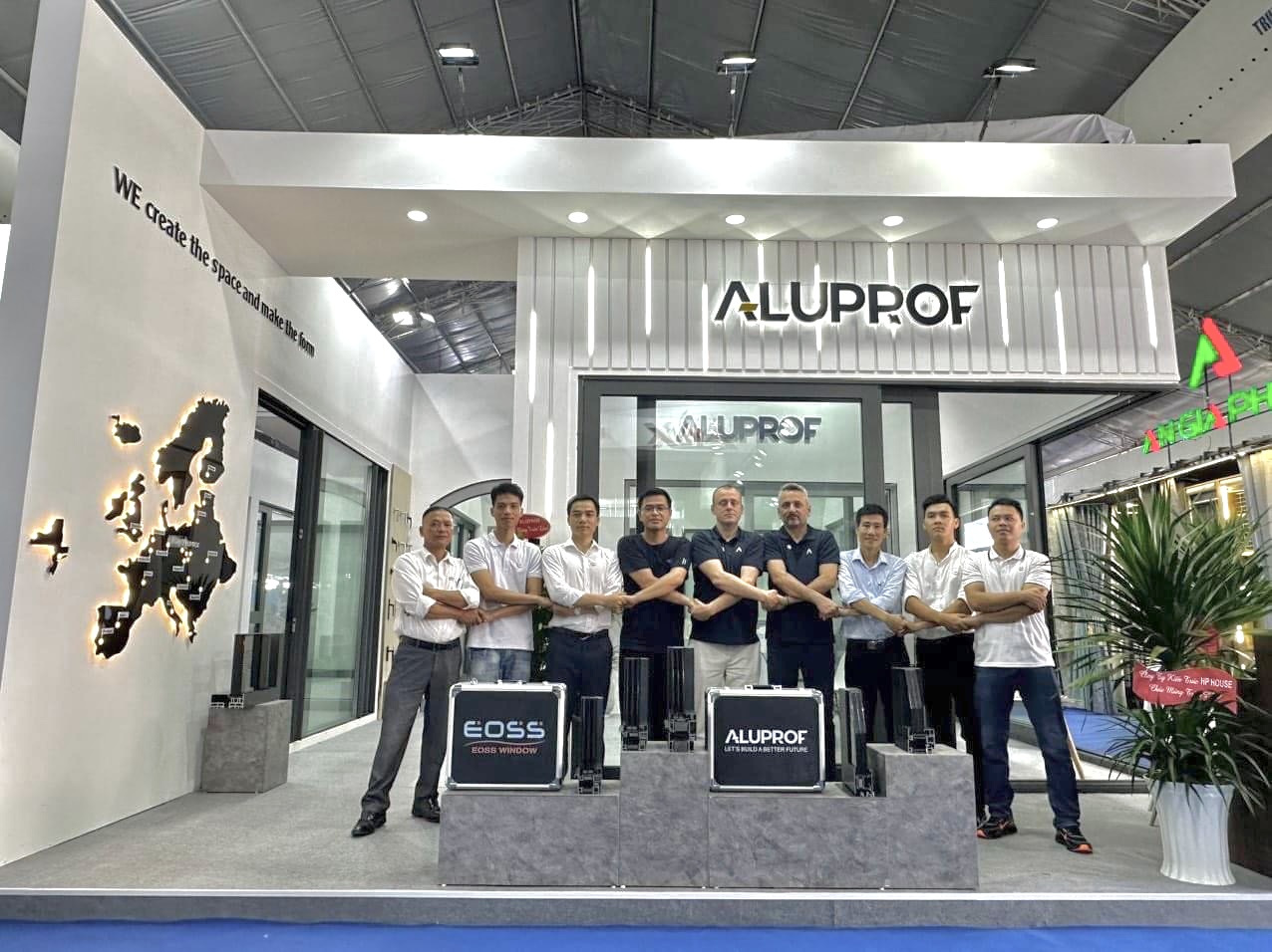 Cửa nhôm Aluprof cao cấp nhập khẩu Châu Âu tại gian hàng Vietbuild HCM 2023