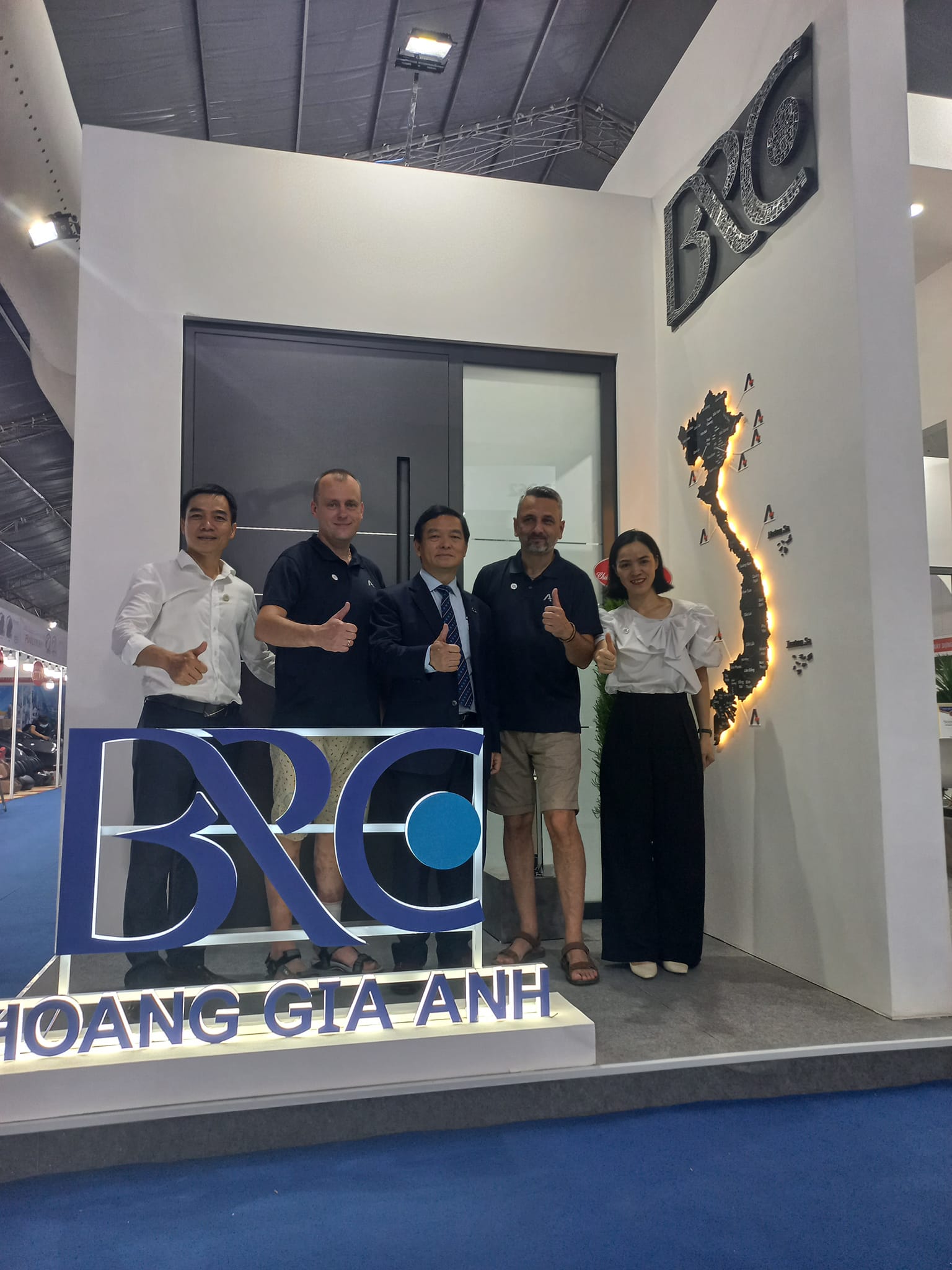 Công ty BRC tại Vietbuild Hồ Chí Minh
