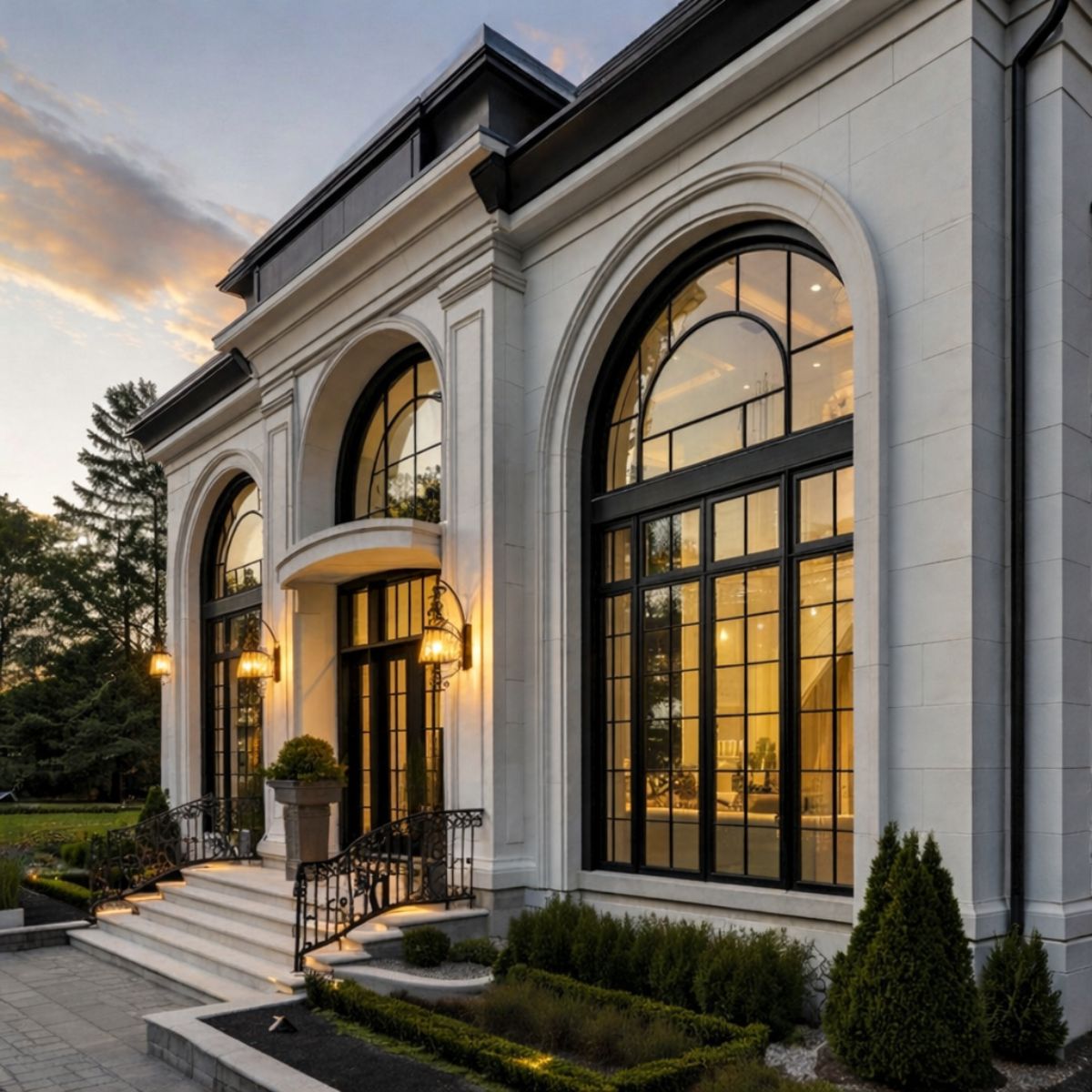 cua-so-vom-aluprof-cho-biet-thu-hien-dai