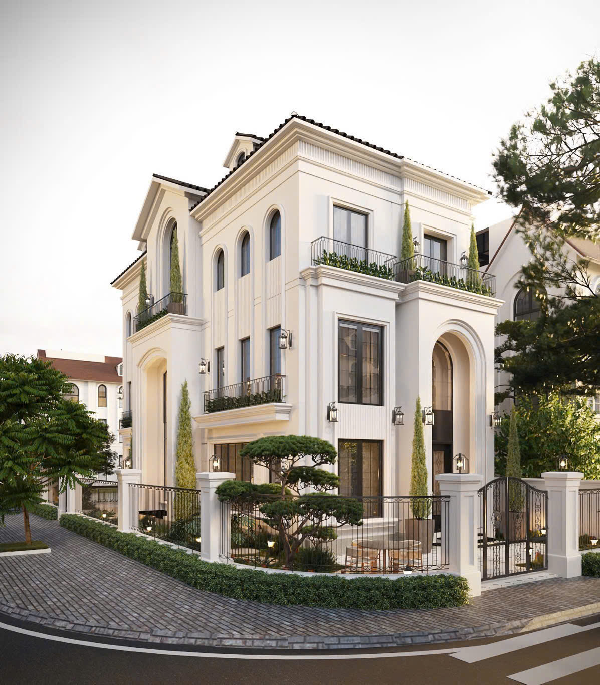 Cửa nhôm Aluprof MB86 MB79 tại biệt thự Hoa Lan Vinhomes Riverside